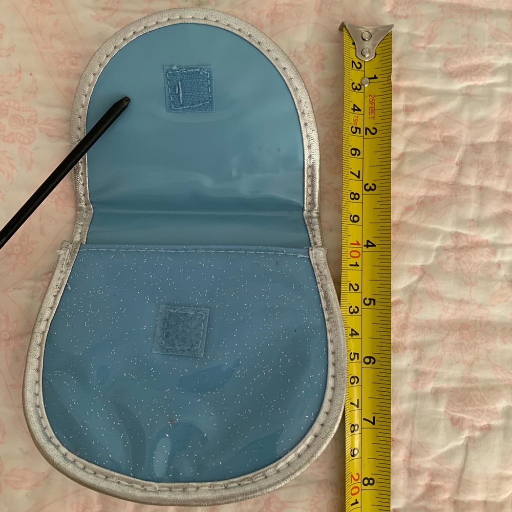 VTG Disney Princess Cinderella Purse Toy Plastic Blue Silver Children’s Dress Up - Picture 11 of 13